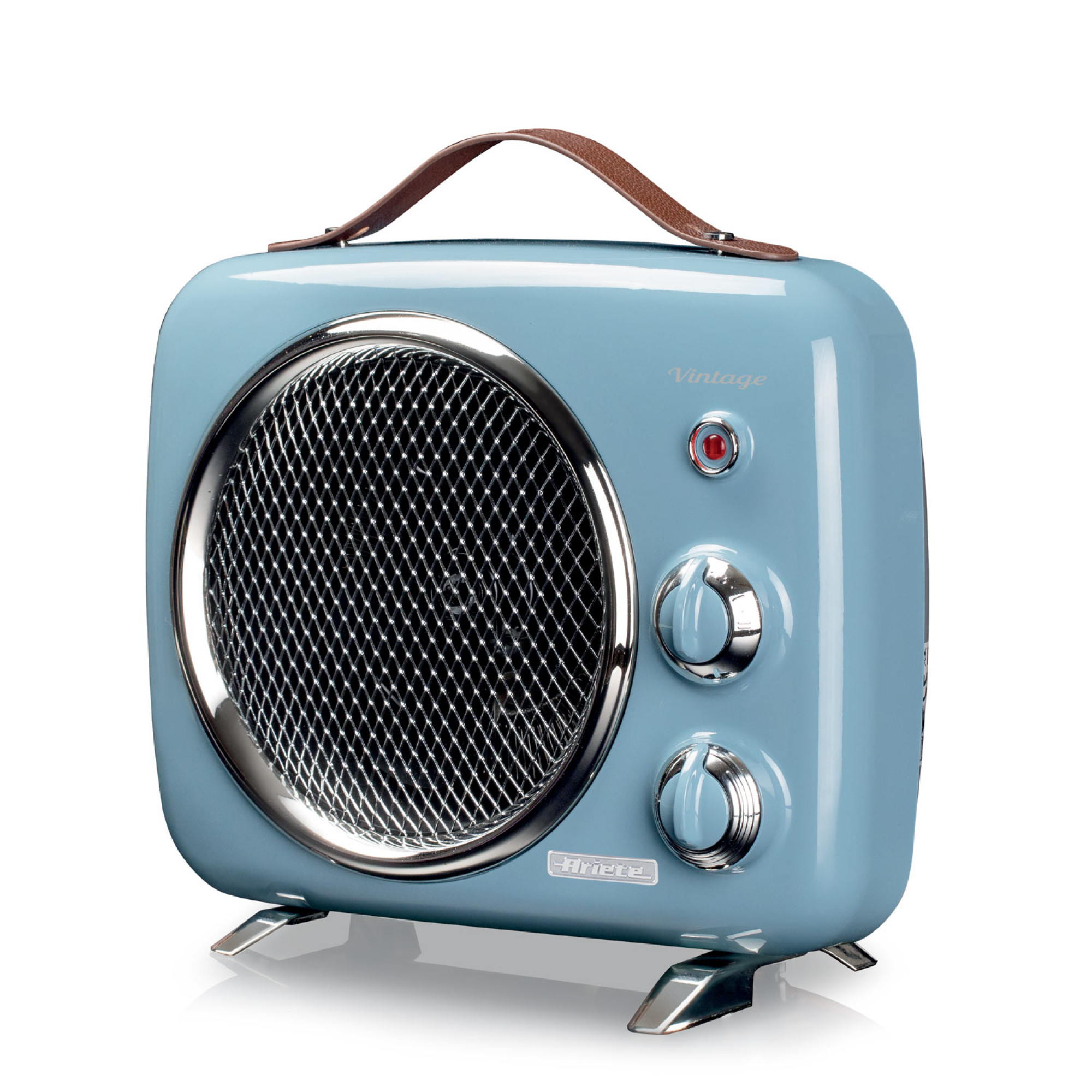 Ariete Vintage fan heater, cold and hot, adjustable thermostat, handle for easy transport