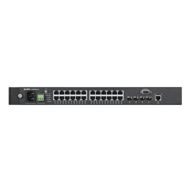 Zyxel MGS3600-24F Unmanaged L2 Gigabit Ethernet (10/100/1000) 1U Black – image 3