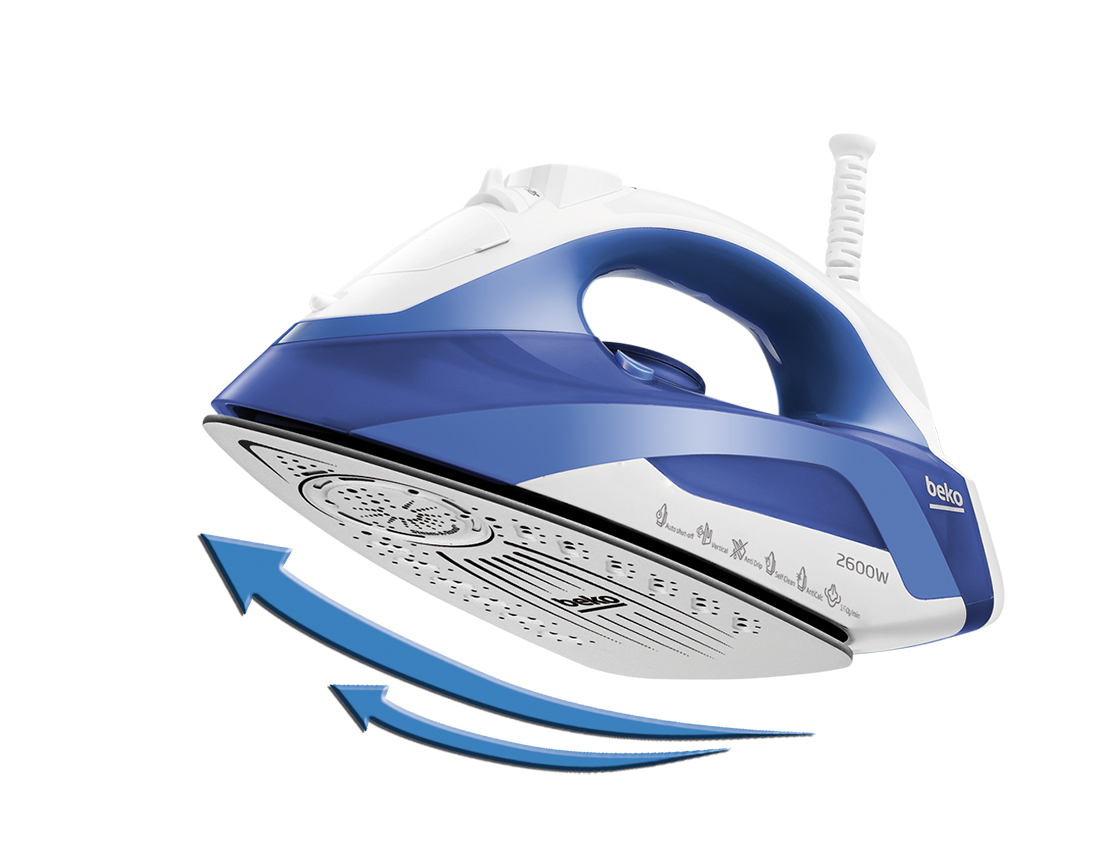 Beko SIM4126B Dry & Steam iron Ceramic soleplate – image 3