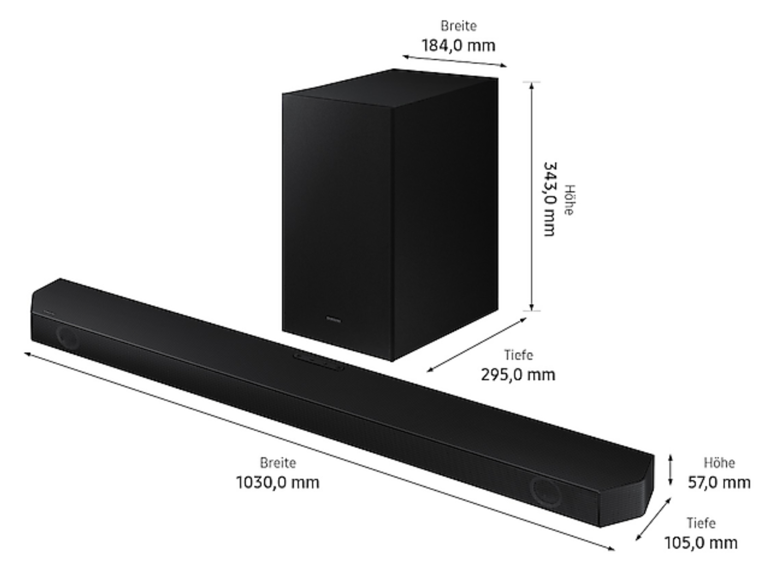Samsung HW-Q64B Black 3.1 channels – image 8