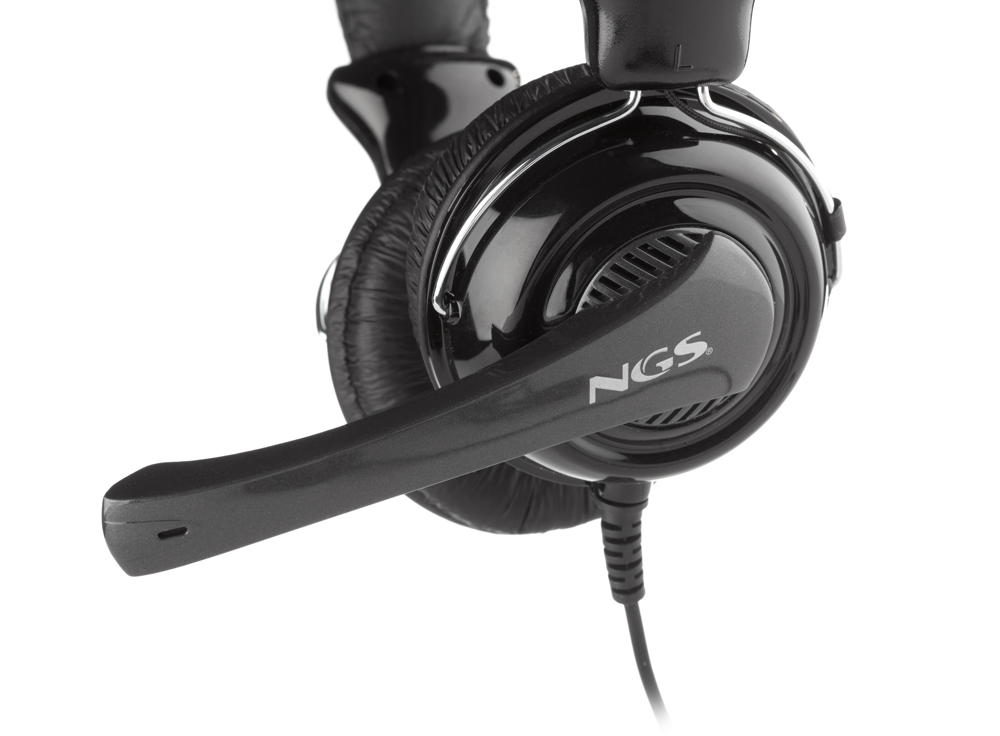 NGS Vox500USB Headset Wired Head-band Gaming Black – image 3