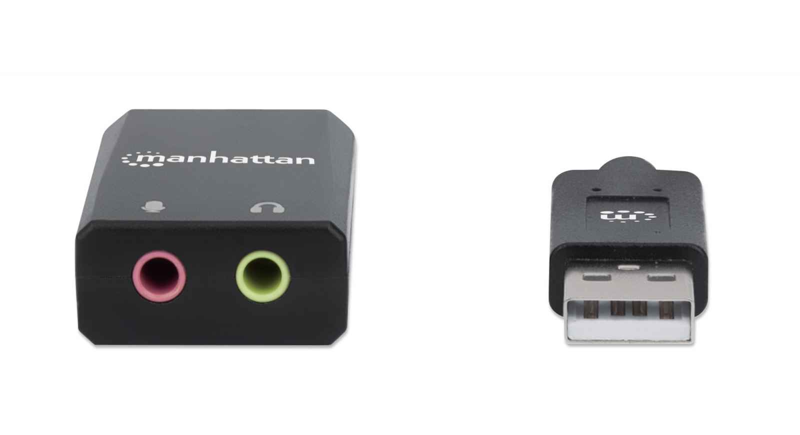 Manhattan USB-A Sound Adapter, USB-A to – image 3