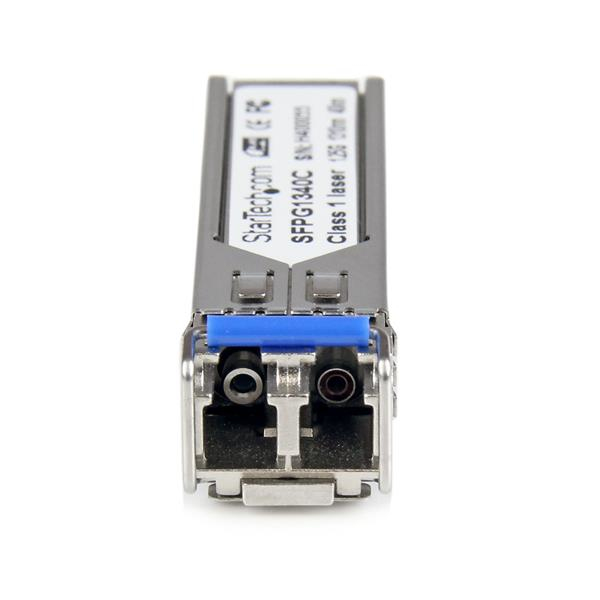 StarTech.com Cisco Compatible Gigabit Fiber SFP Transceiver Module SM LC w/ DDM – 40 km (Mini-GBIC) – image 3