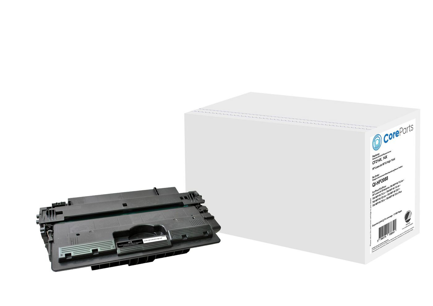 CoreParts QI-HP2088 toner cartridge 1 pc(s) Compatible Black