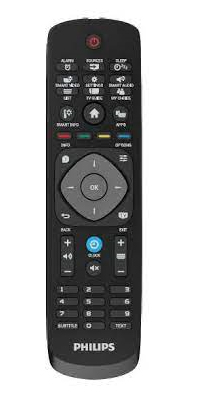 Philips 22AV1505B remote control IR Wireless TV Press buttons