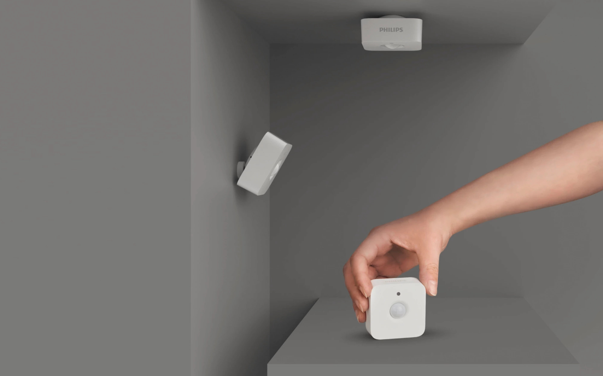Philips by Signify Philips 8718699721664 motion detector Wireless Freestanding White – image 3