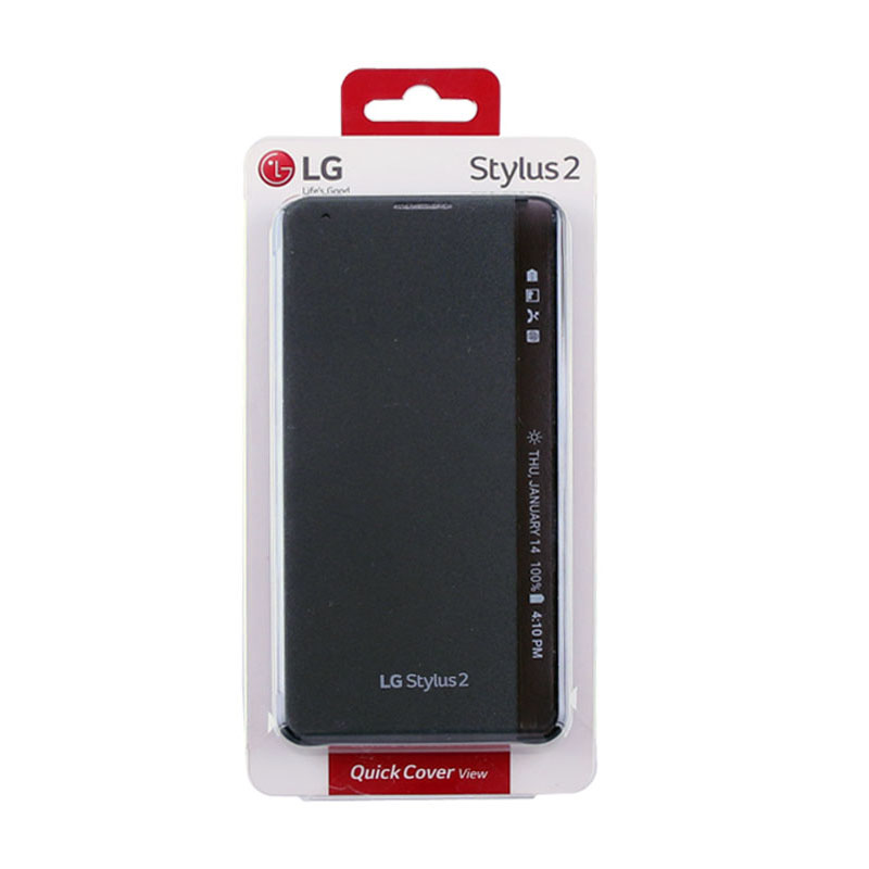 LG CFV-170 mobile phone case Folio Black, Titanium – image 4