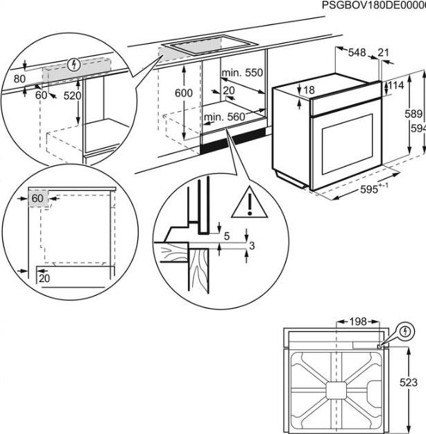 Electrolux EEA4233POX oven – image 2