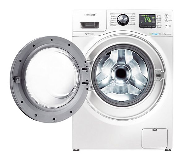 Samsung WD906P4SAWQ/ET washer dryer Freestanding Front-load Grey, White – image 2