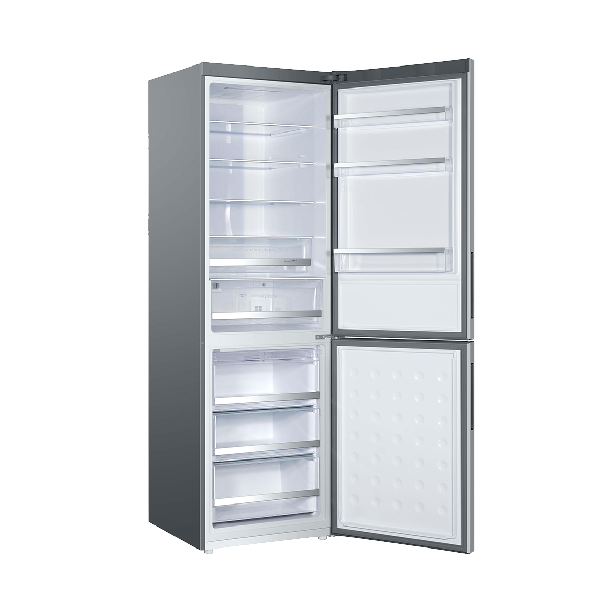 Haier C2FE636CSJ fridge-freezer Freestanding – image 3
