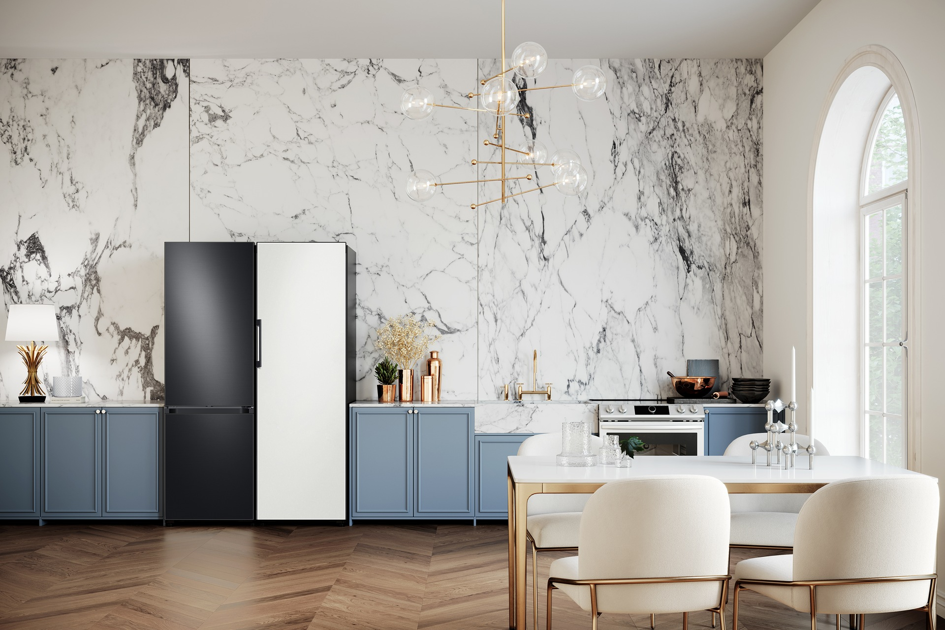 Samsung Bespoke RR39A74A301/EU Tall One Door Fridge with SpaceMax™ Technology - Cotta White – image 6