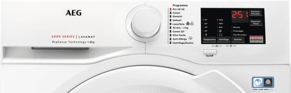 AEG L6FBI6W8 washing machine Front-load – image 9