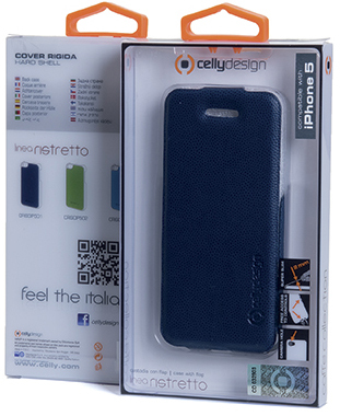 Celly CRISIIP501 mobile phone case Flip case Blue – image 4