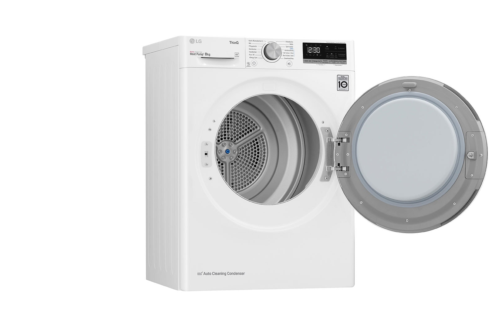 LG V3RT8N tumble dryer Freestanding Front-load – image 9