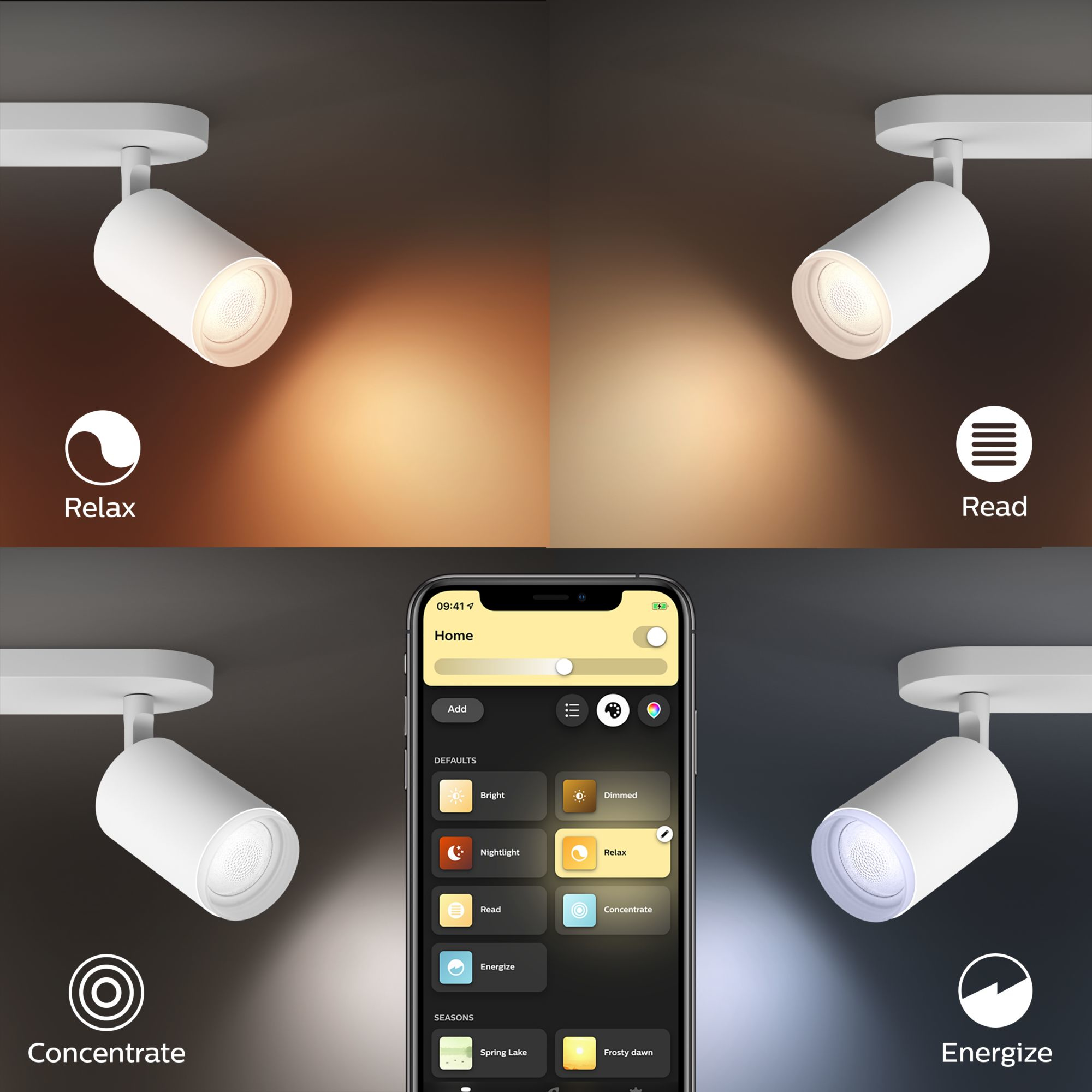 Philips by Signify Philips Hue White and colour ambience Fugato double spotlight – image 9
