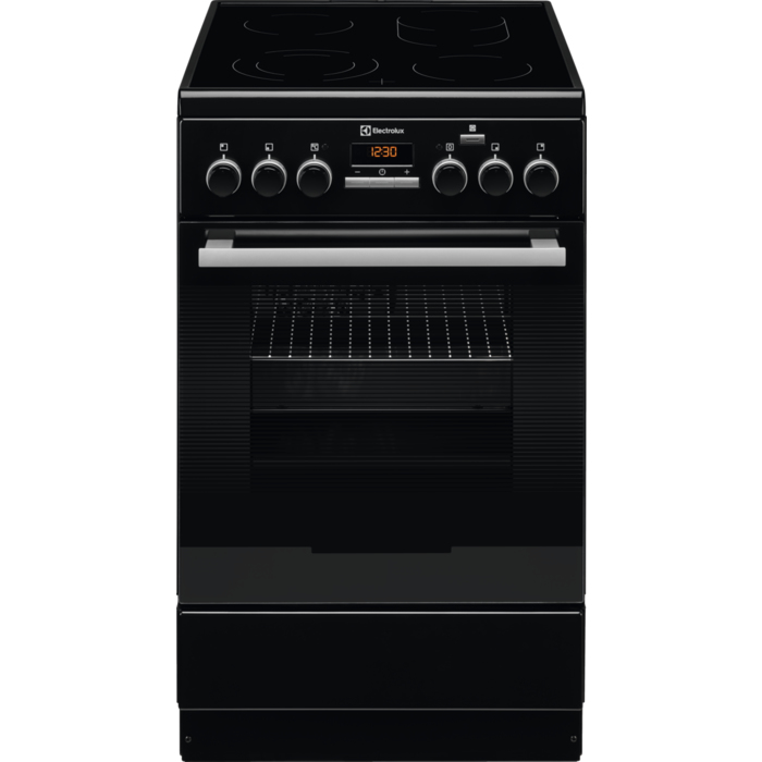 Electrolux EKC54952OK Freestanding cooker Electric Ceramic hob Black – image 1