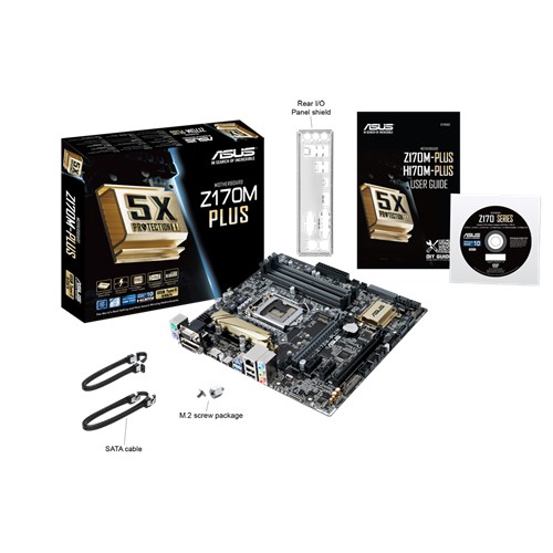 ASUS Z170M-PLUS Intel® Z170 LGA 1151 (Socket H4) micro ATX – image 2