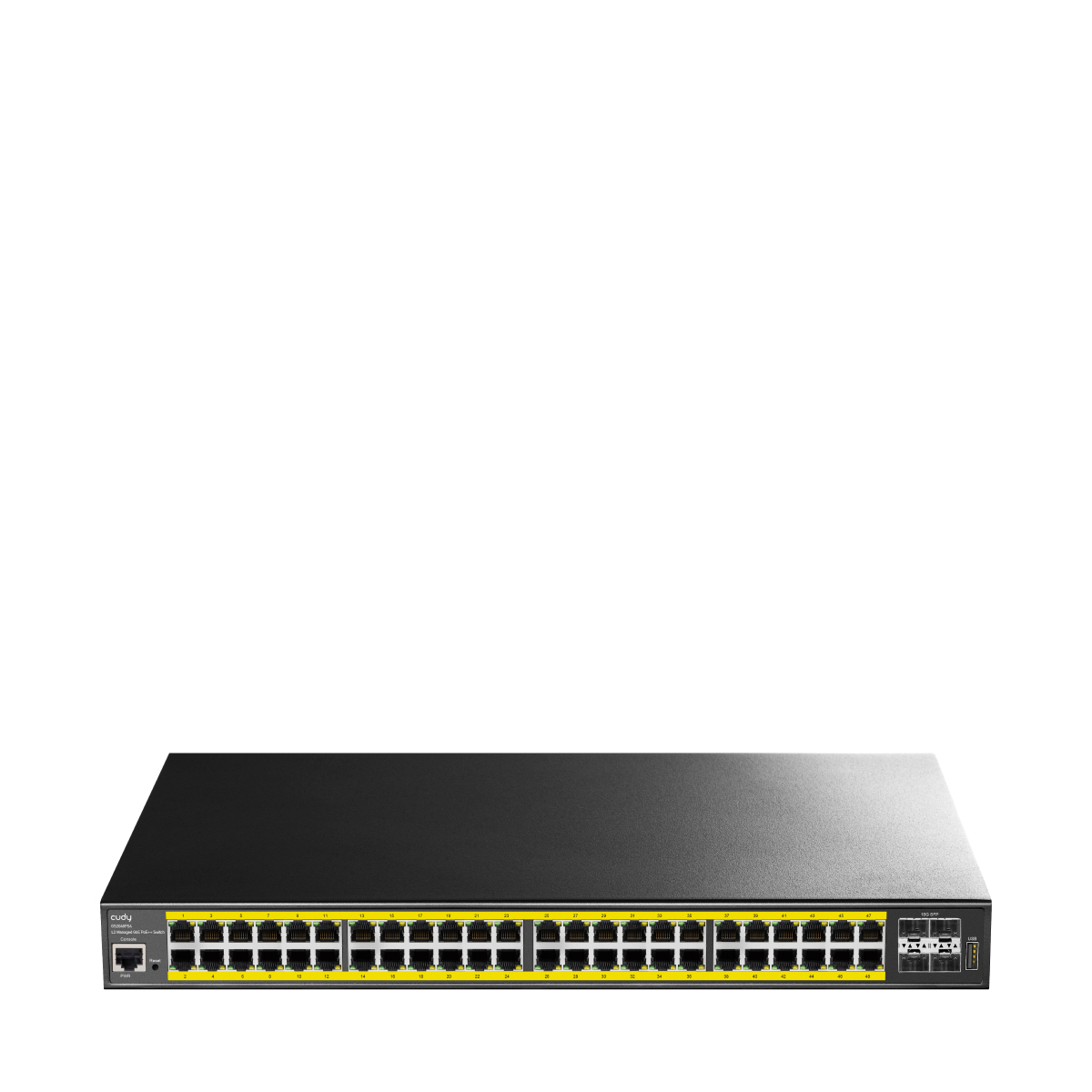 Cudy 48-Port Gigabit Managed PoE++ Switch with 4 10G SFP+, GS2048PS4 1.0