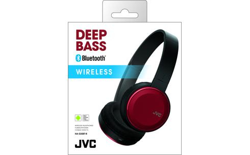 JVC HA-S30BT-R-E Headset Wireless Head-band Calls/Music Bluetooth Black, Red – image 2