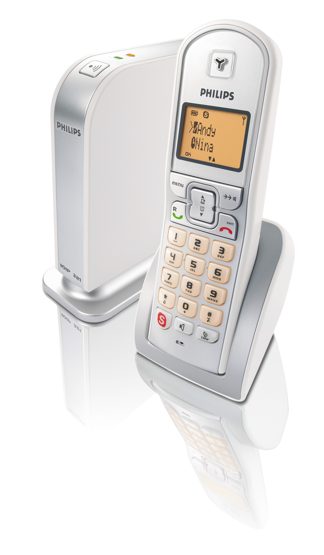Philips VOIP3211S Internet/DECT phone