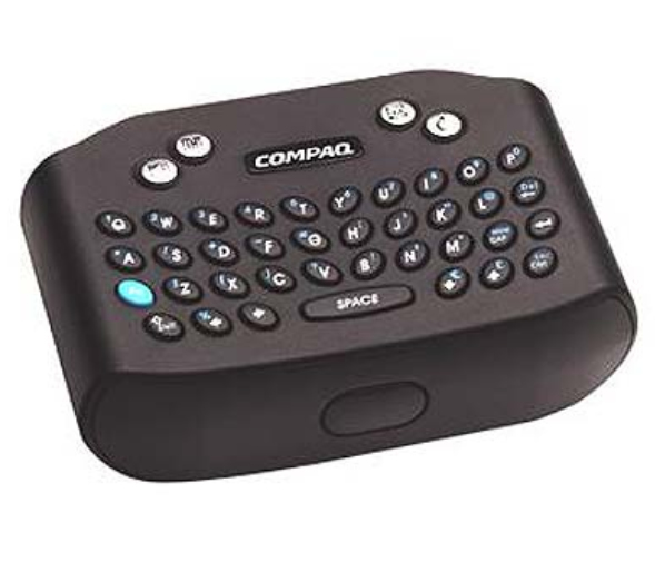 HP 250111-161 mobile device keyboard Black