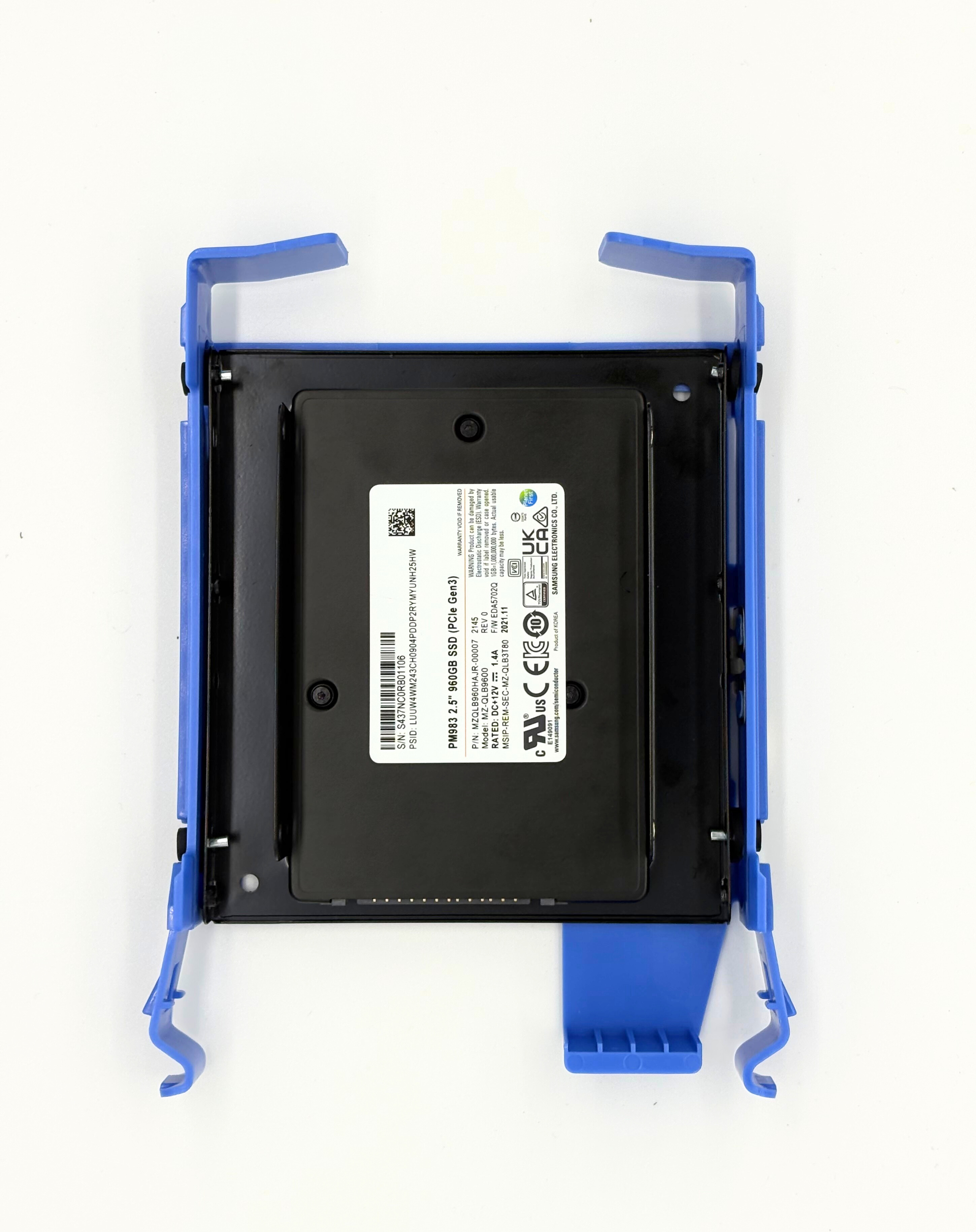 Origin Storage SSD 256GB 3.5in SATA 3D TLC in Hot Swap Caddy