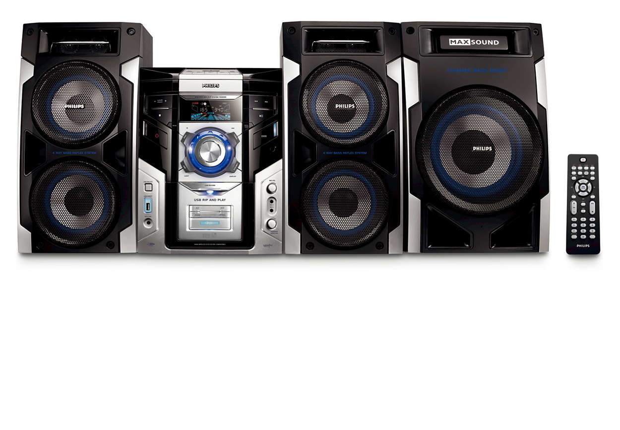 Philips FWM593 MP3 Mini Hi-Fi System – image 2