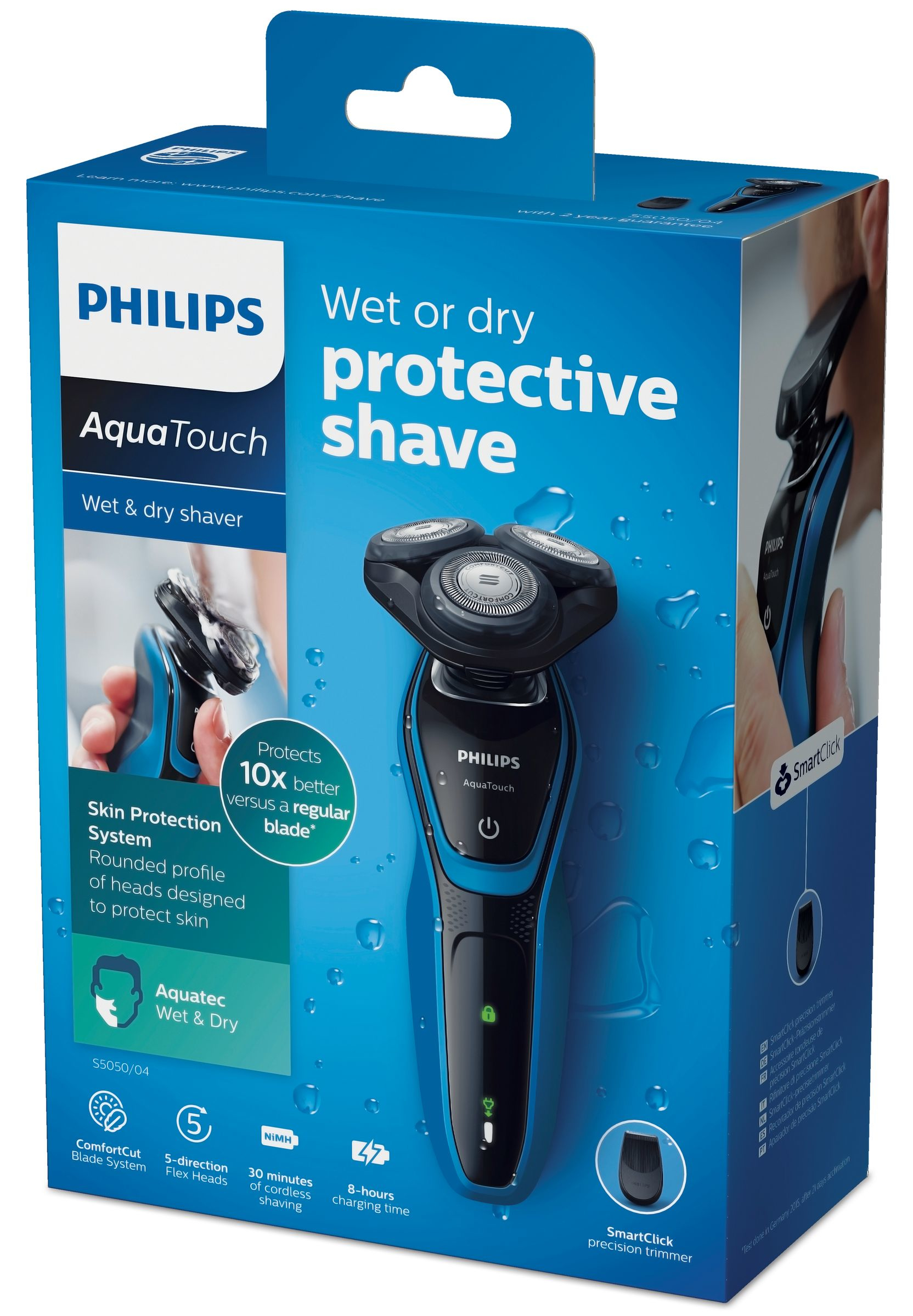 Philips AquaTouch Wet and dry electric shaver – image 2