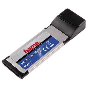Hama Express Card eSATA Card, 1 port – image 1
