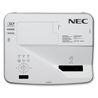 NEC NP-U321H data projector Standard throw projector 3200 ANSI lumens DLP 1080p (1920x1080) White – image 4