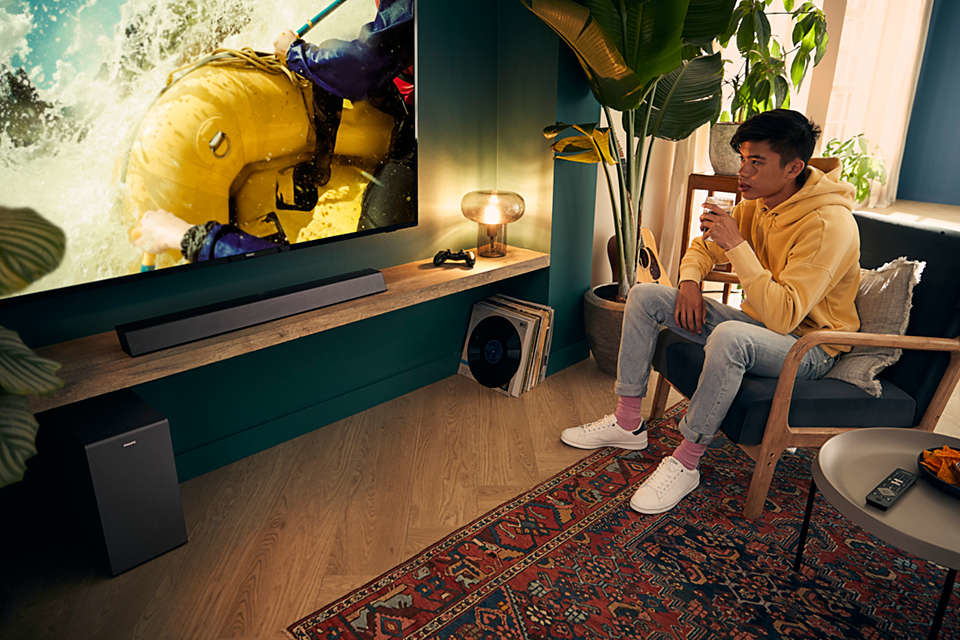 Philips TAB7305/37 soundbar speaker Black 2.1 channels – image 8