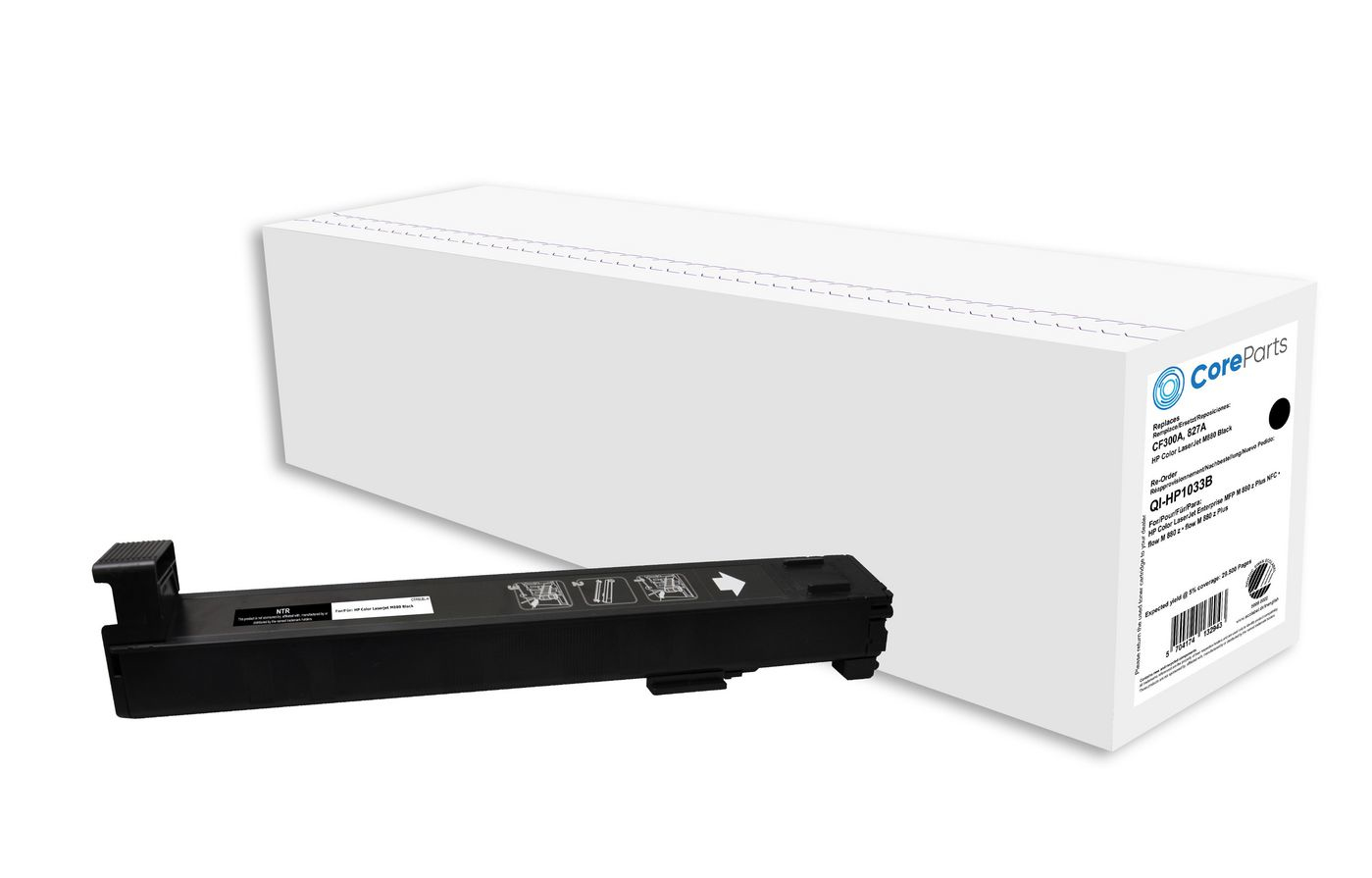CoreParts QI-HP1033B toner cartridge 1 pc(s) Compatible Black