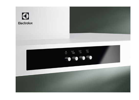 Electrolux LFT429W cooker hood Wall-mounted Stainless steel 600 m³/h – image 4