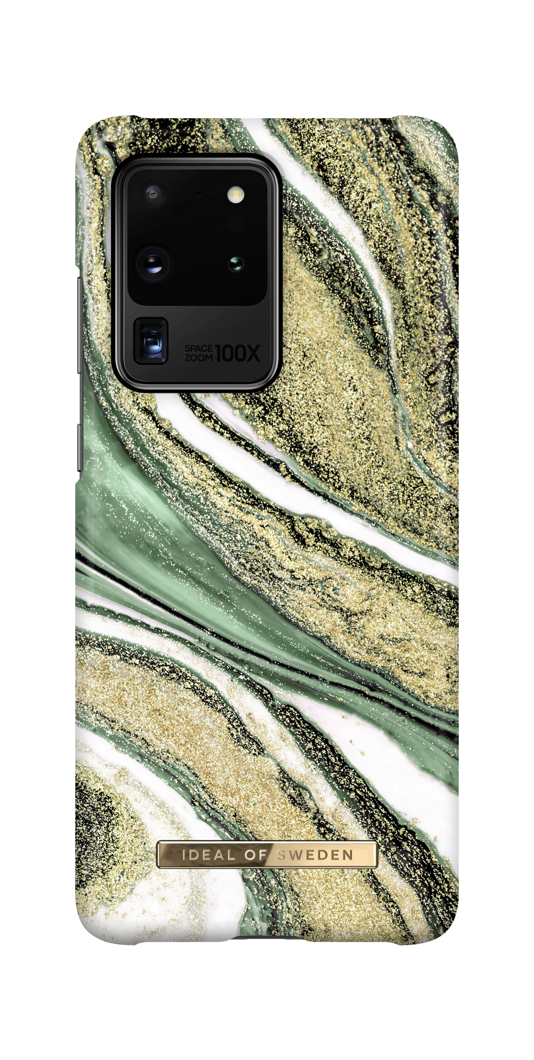 iDeal of Sweden Printed Case Galaxy S20 Ultra Cosmic Green Swirl – image 3