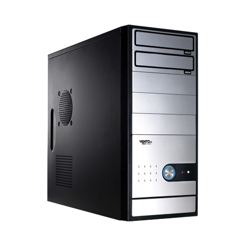 ASUS TA-B12 Midi Tower Black, Silver