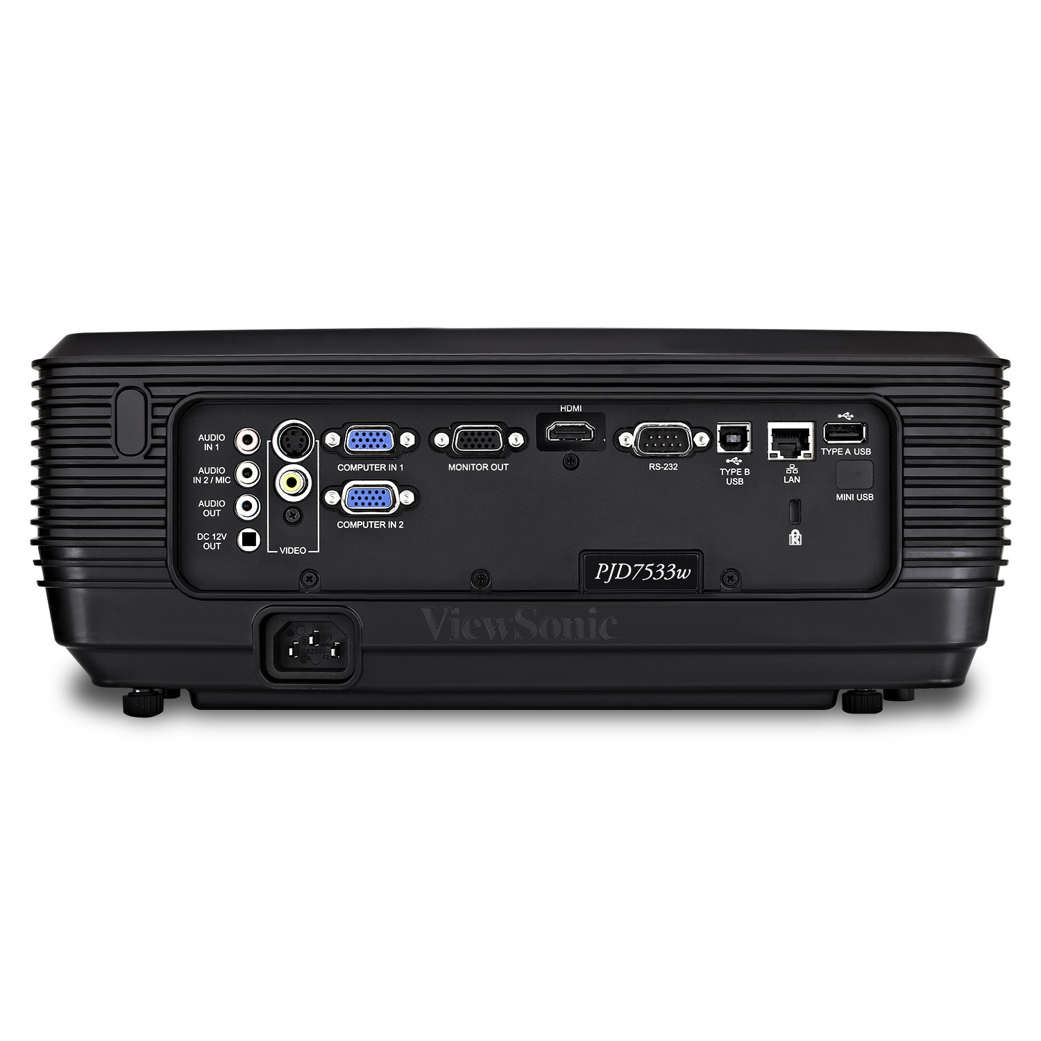 Viewsonic PJD7533w Standard throw projector 4000 ANSI lumens DLP WXGA (1280x800) 3D Black – image 3