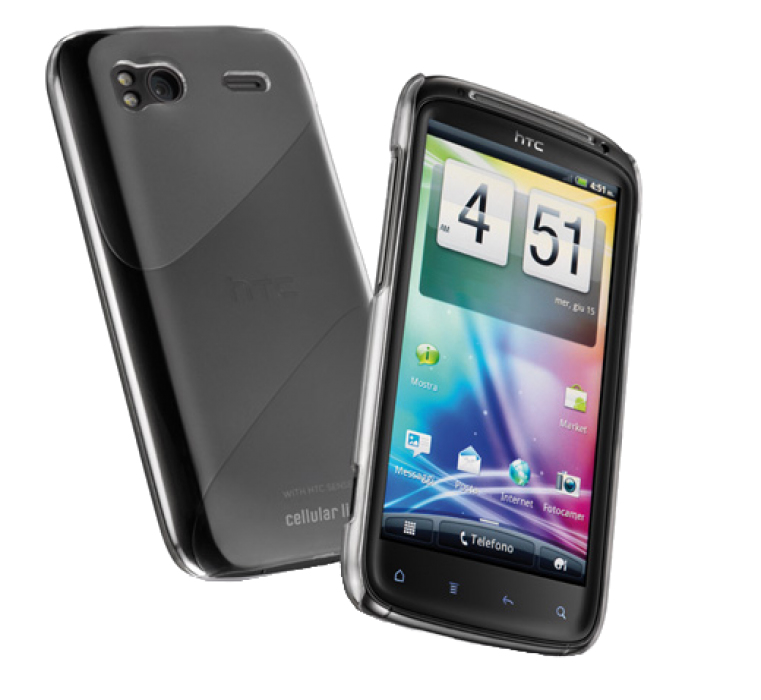 Cellularline Invisible mobile phone case Cover Transparent