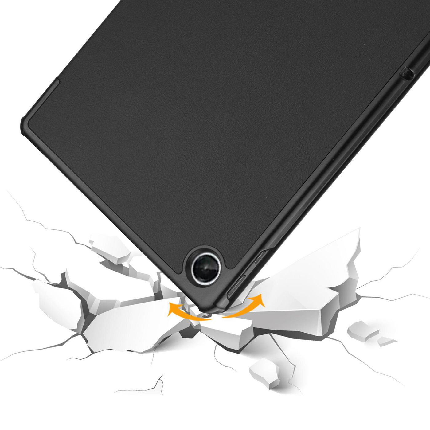 eSTUFF ES685300-BULK tablet case Folio Black – image 5