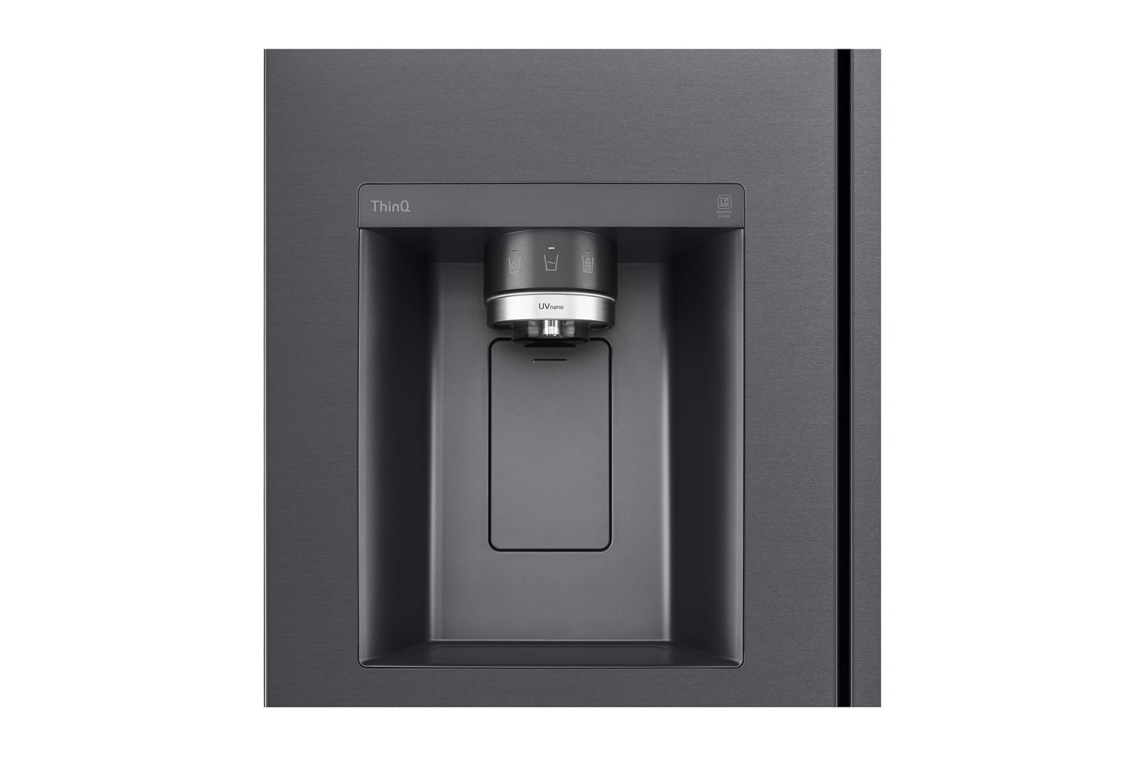 LG GSLV90MCAE side-by-side refrigerator Freestanding – image 5