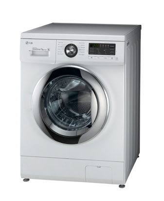 LG F84400WHR washer dryer Freestanding Front-load White – image 3