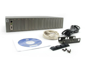LevelOne 16-Slot Modular Managed Converter Chassis – image 6