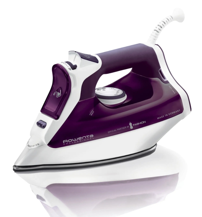 Rowenta Professional DW8115D1 iron Dry & Steam iron Microsteam 400 soleplate