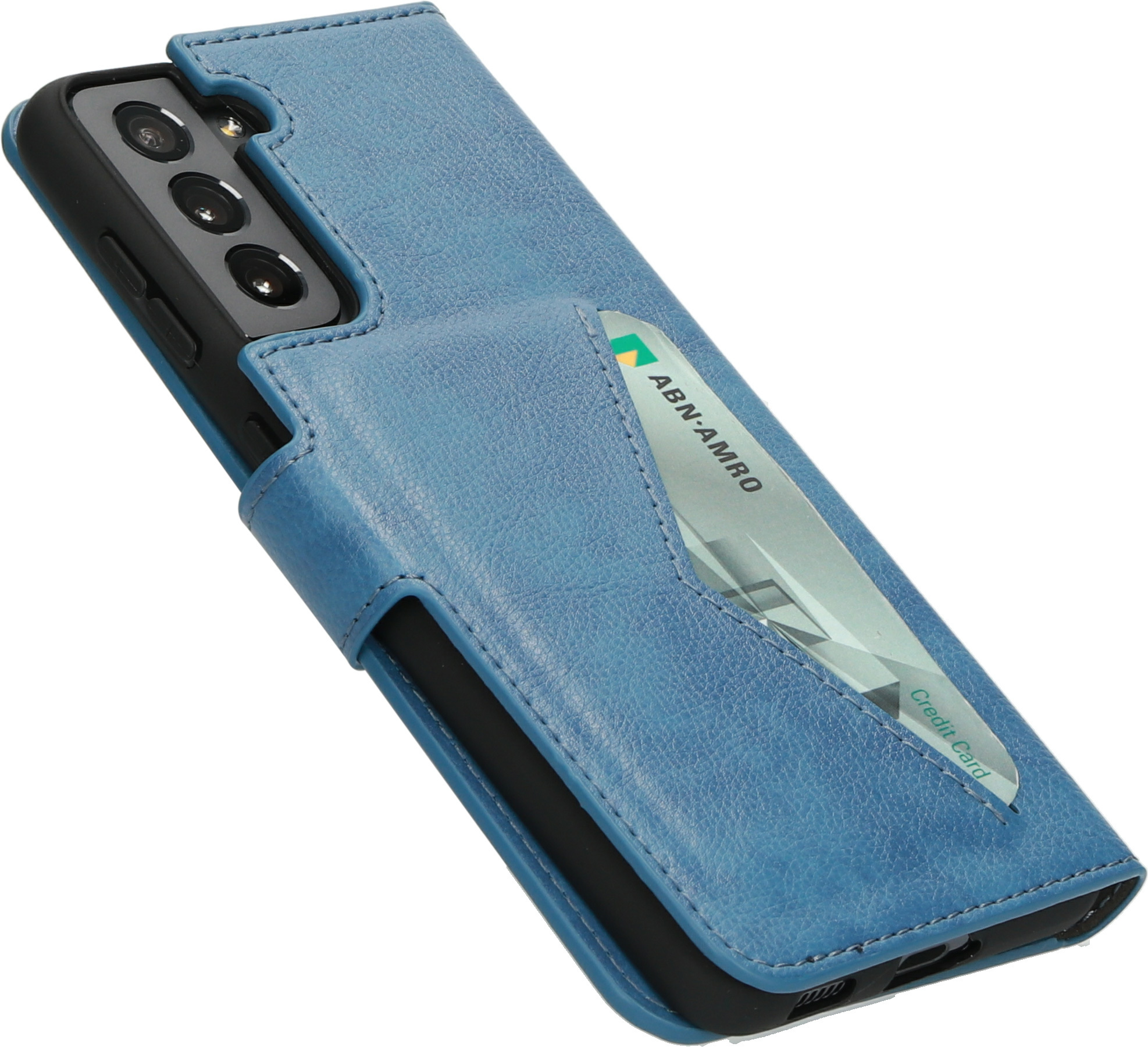 Mobiparts Classic Wallet Case Samsung Galaxy S21 Steel Blue – image 6