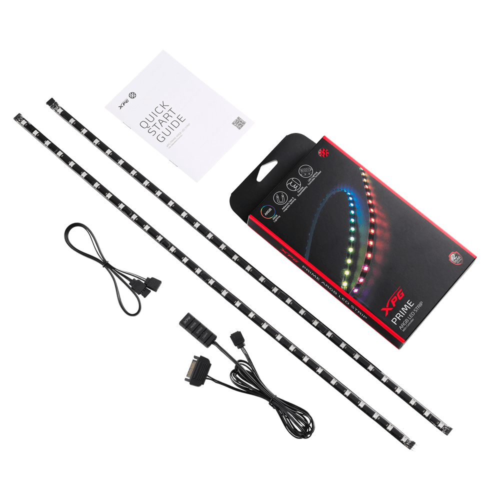 Par de Tiras ARGB XPG PRIME, 60cm cada una