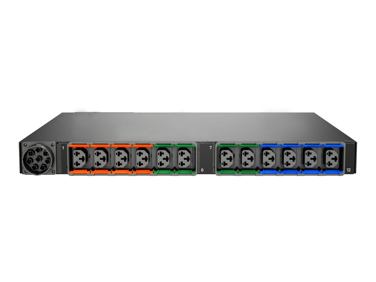 Vertiv Geist DUR3E1R6-12CF17-1S02A0H00-S power distribution unit (PDU) 12 AC outlet(s) 0U Black – image 2