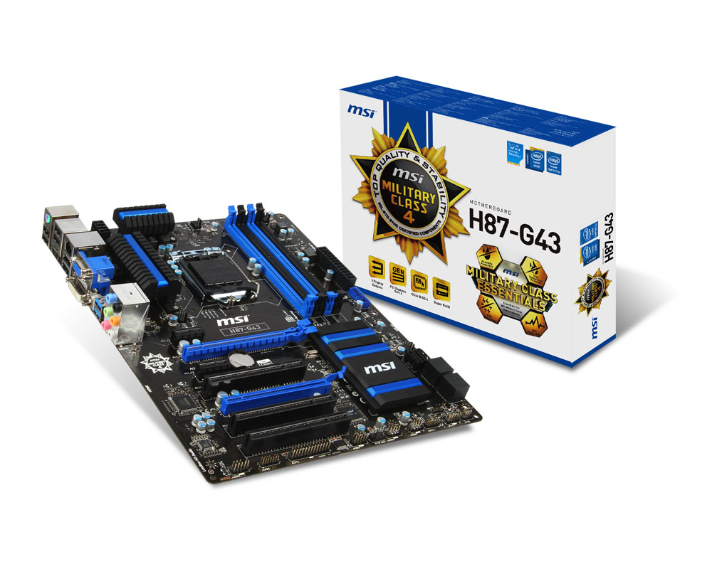 MSI H87-G43 Intel® H87 LGA 1150 (Socket H3) ATX – image 2