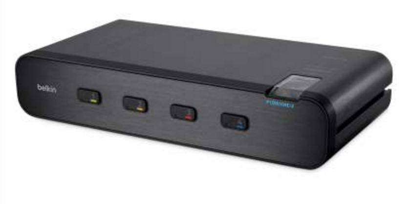Linksys F1DN104E-3 KVM switch Black