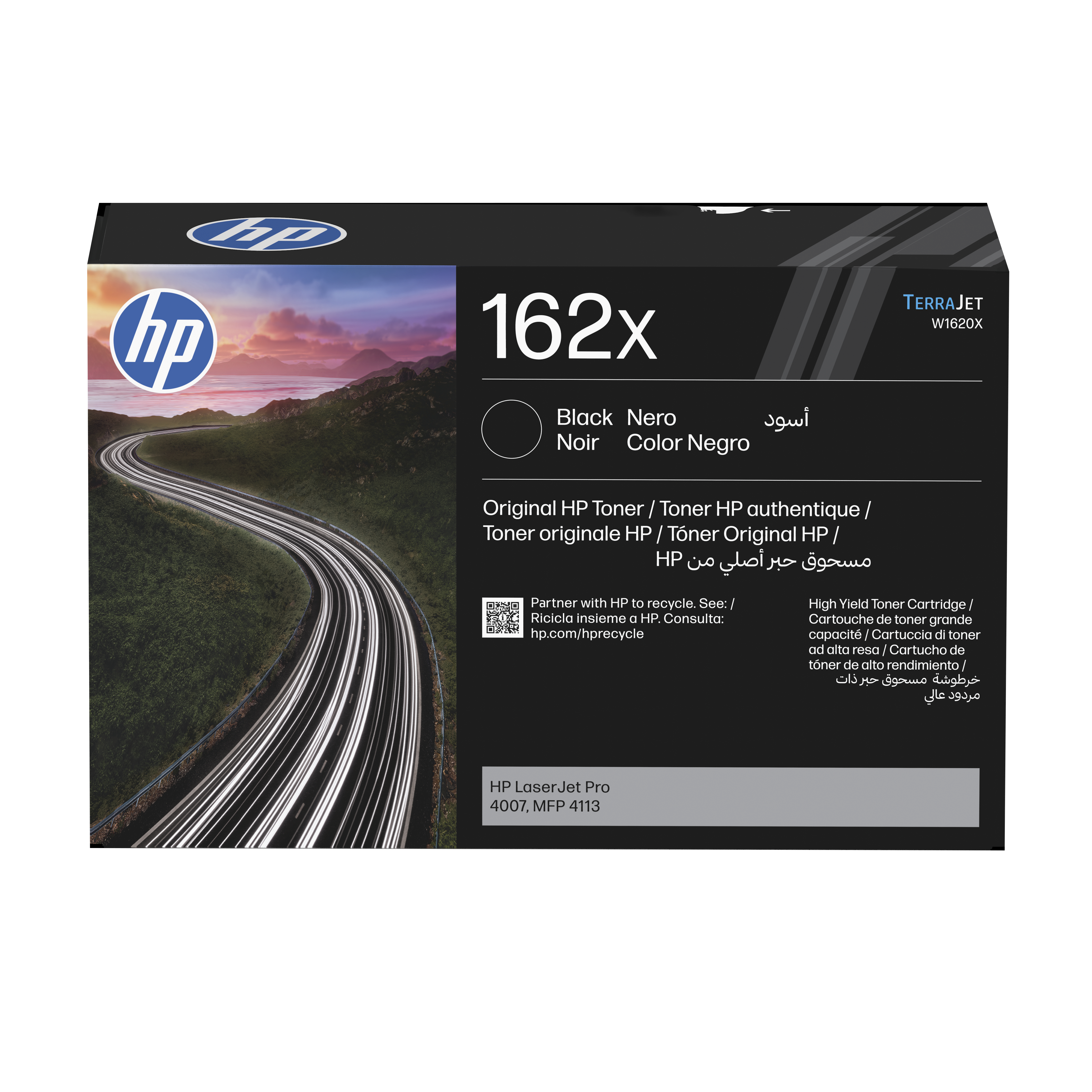 HP 162X HIGH YIELD BLACK ORIGINAL LASERJET TONER CARTRIDG