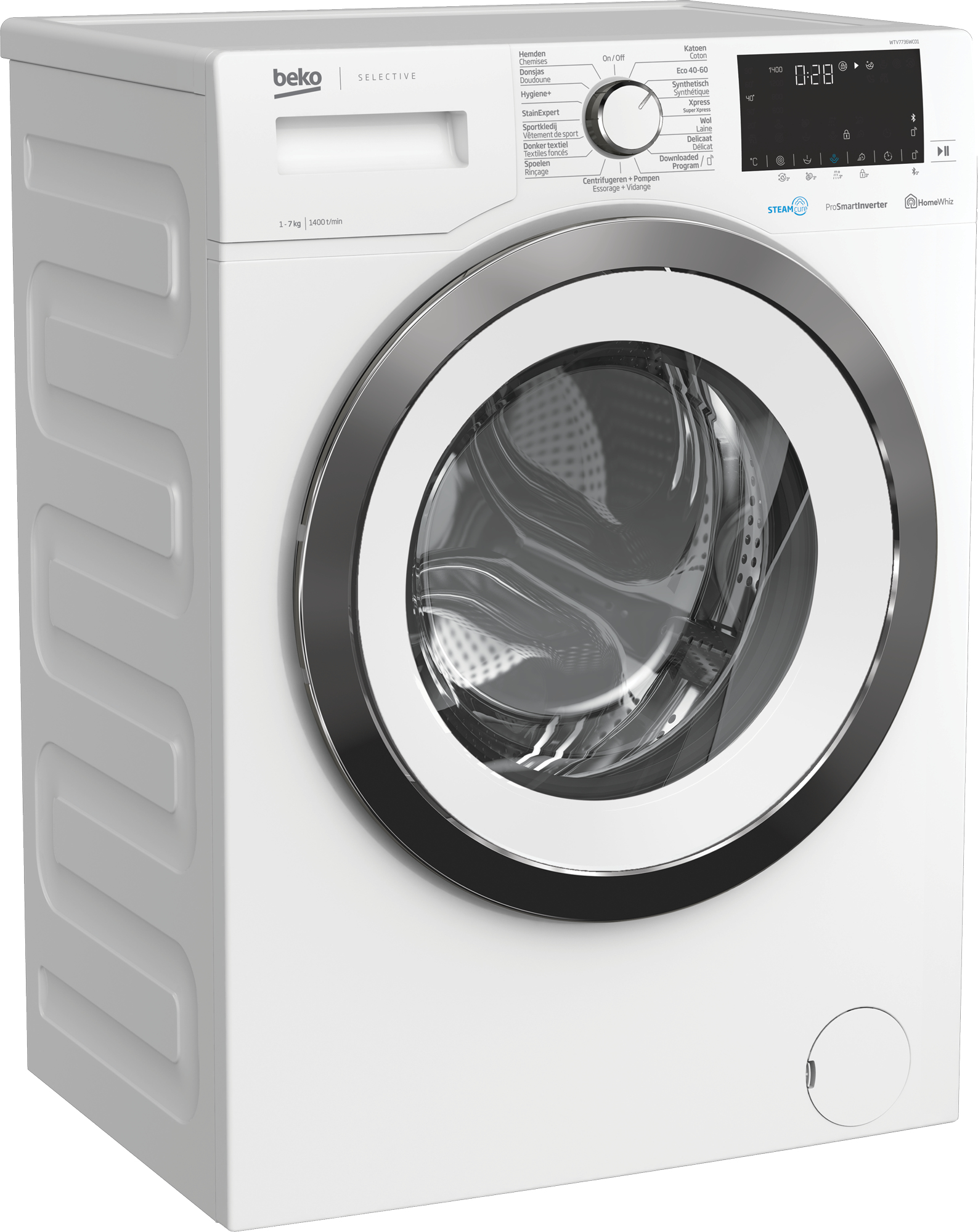 Beko WTV7736WC01 washing machine Front-load – image 2