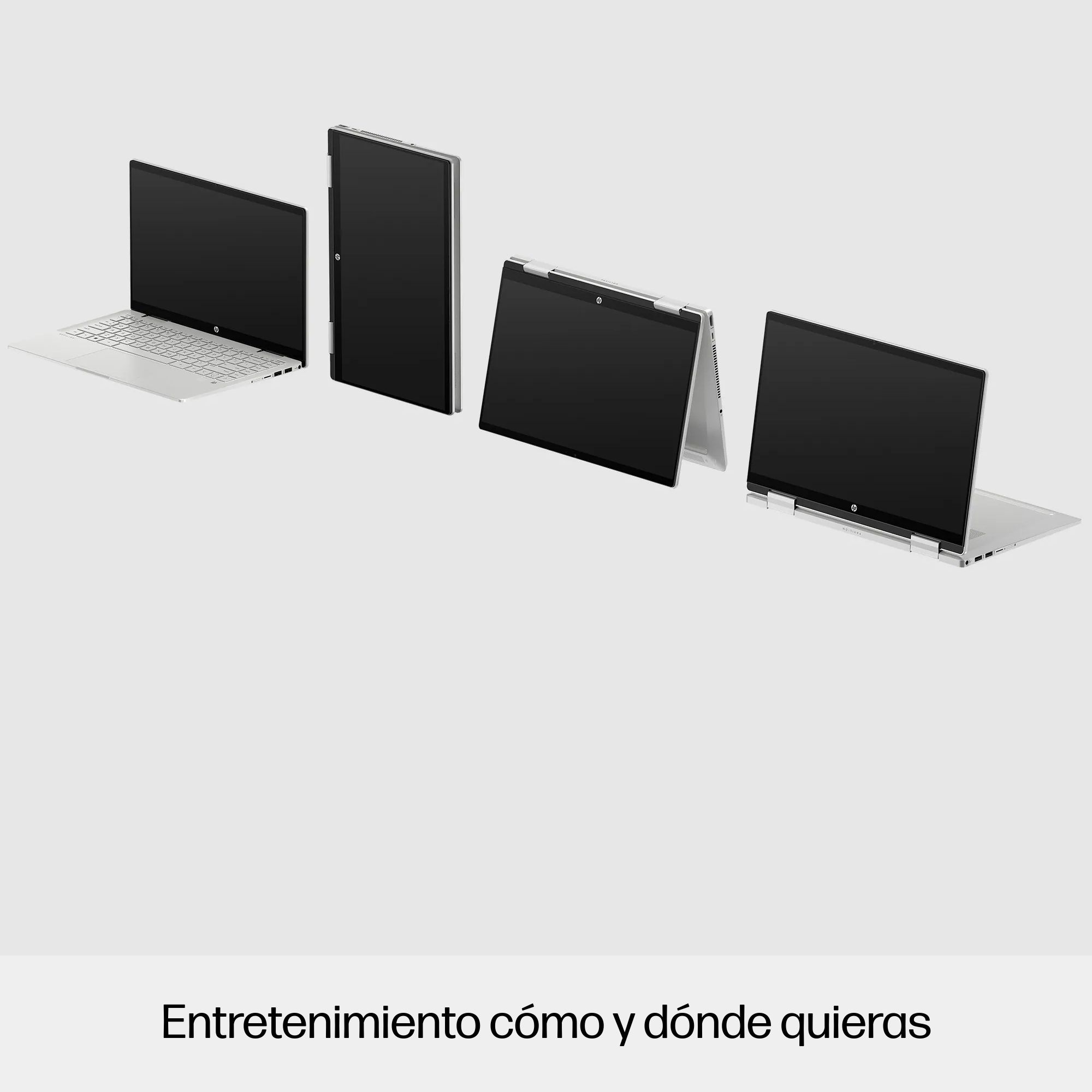 Convertible 2 en 1 - HP Pavilion x360 14-ek2002ns, 14" Full HD, Intel® Core™ 7 150U, 16GB RAM, 1TB SSD, Gráficos Intel®, W11 H, Plata - imagen 6